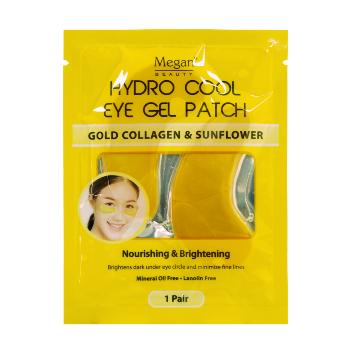 Megan Hydro Cool Eye Gel Patch 1 Pair
