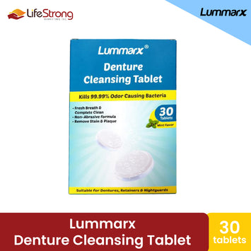 Lummarx Denture Cleansing Tablet 30s