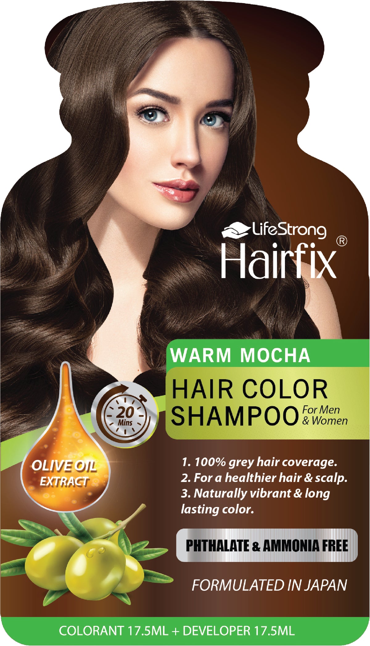 HairFix Hair Color Shampoo 35ml