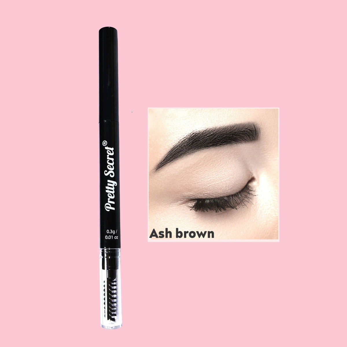 Pretty Secret Eyebrow Pencil with Spoolie - 0.3g