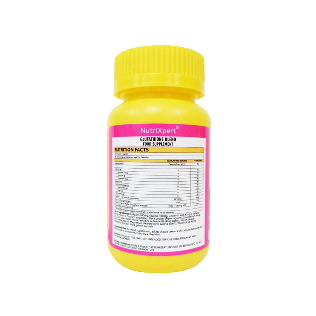 NutriXpert Glutathione Blend 550mg
