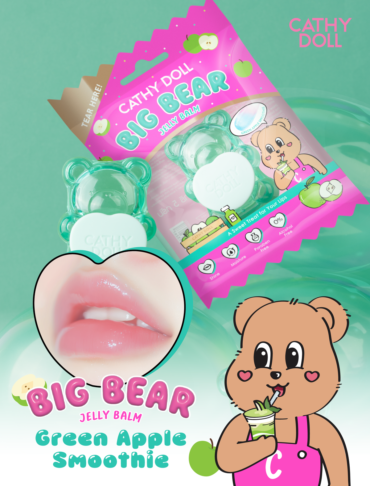 Cathy Doll Big Bear Jelly Balm 5g
