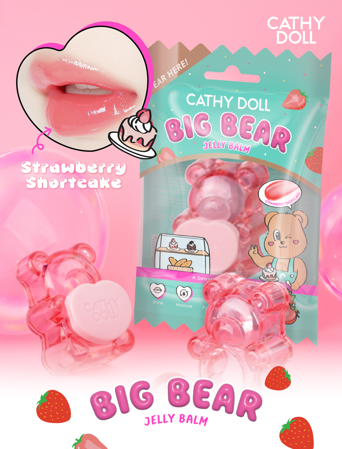 Cathy Doll Big Bear Jelly Balm 5g
