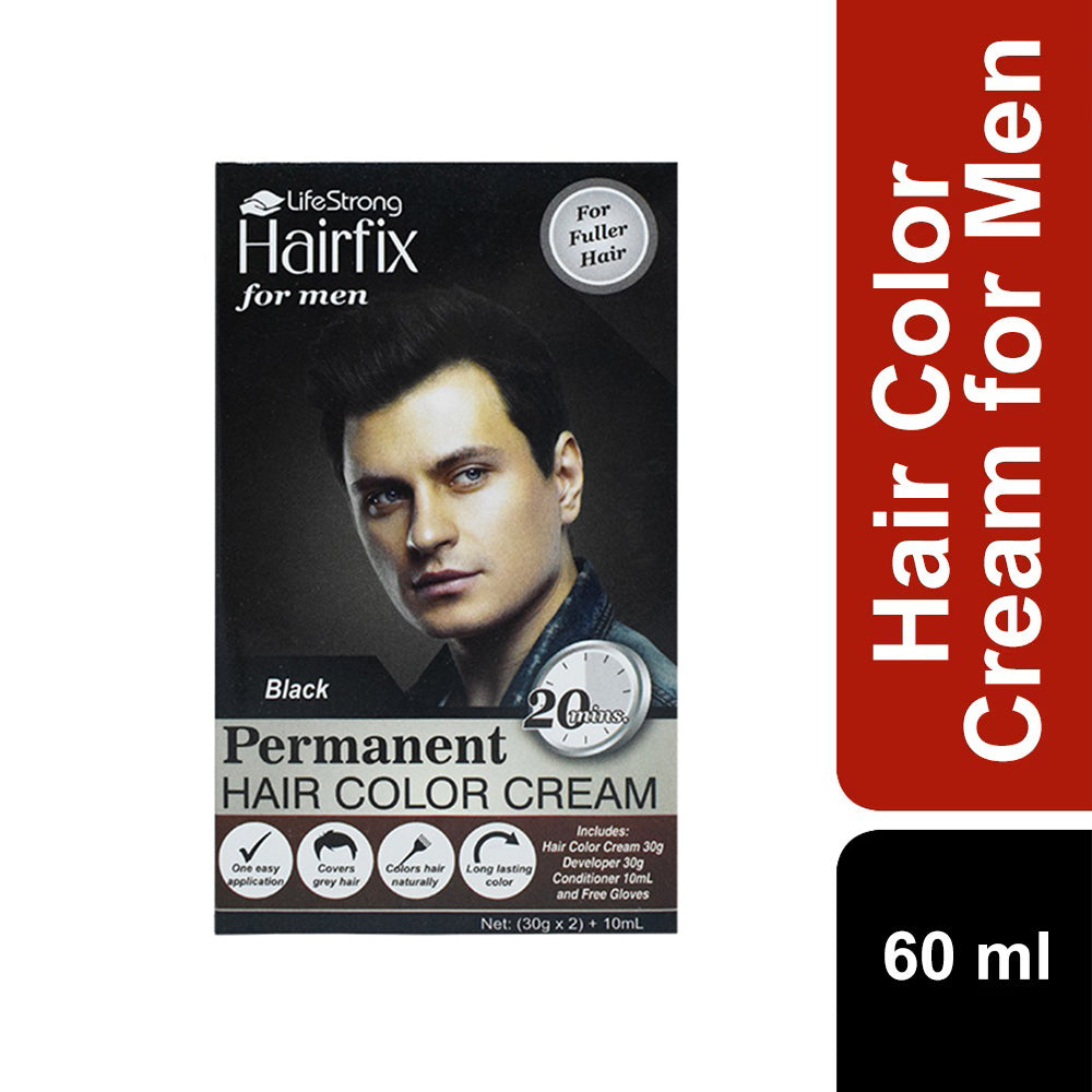 HairFix Hair Color Cream for Men - 60ml