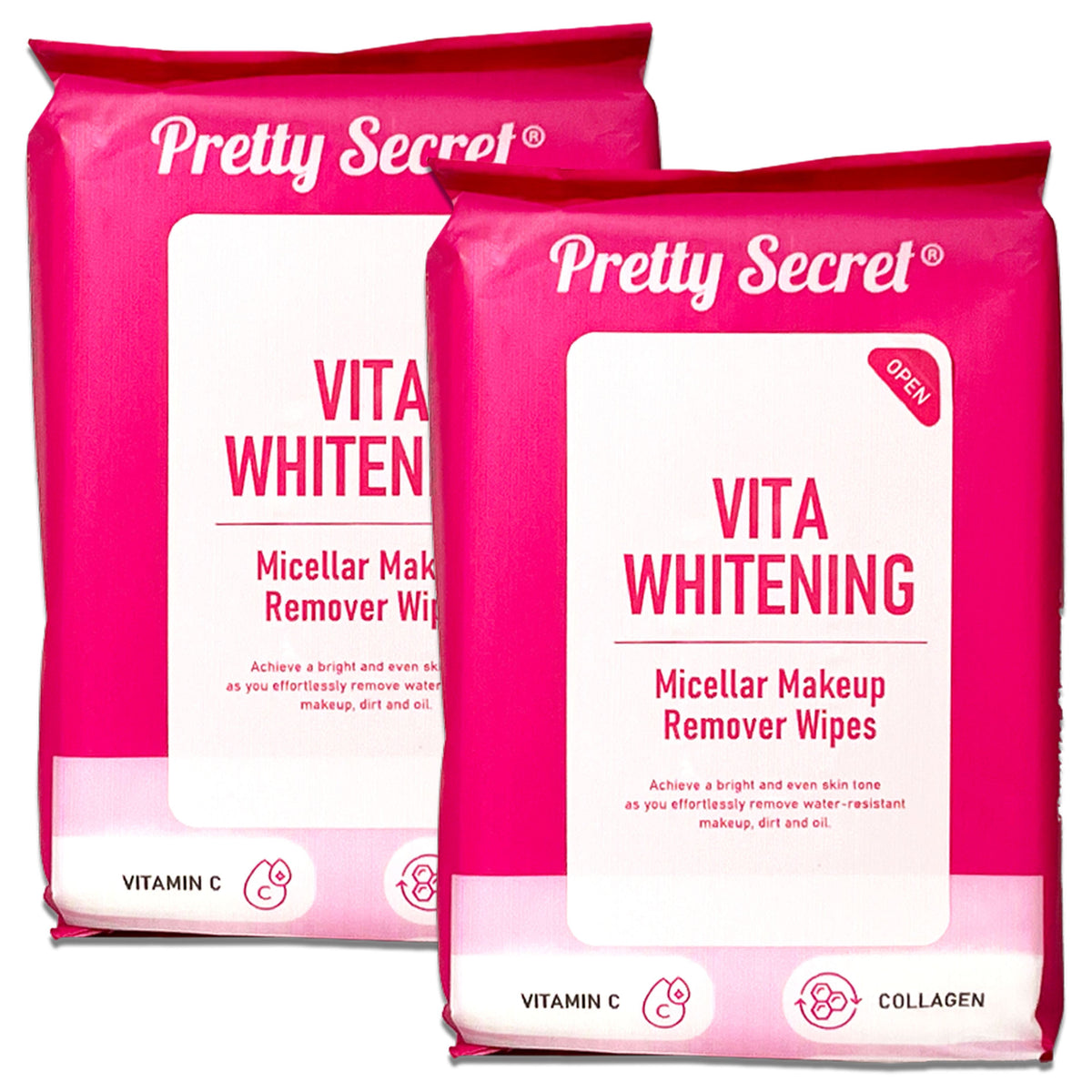 Pretty Secret Micellar Makeup Remover Wipes