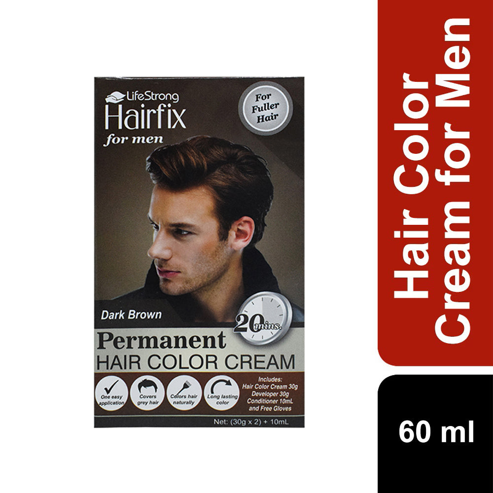 HairFix Hair Color Cream for Men - 60ml