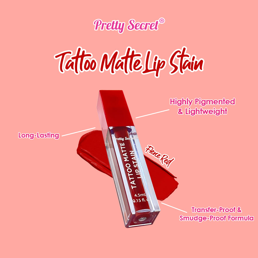 Pretty Secret Tattoo Matte Lip Stain - 4.5ml