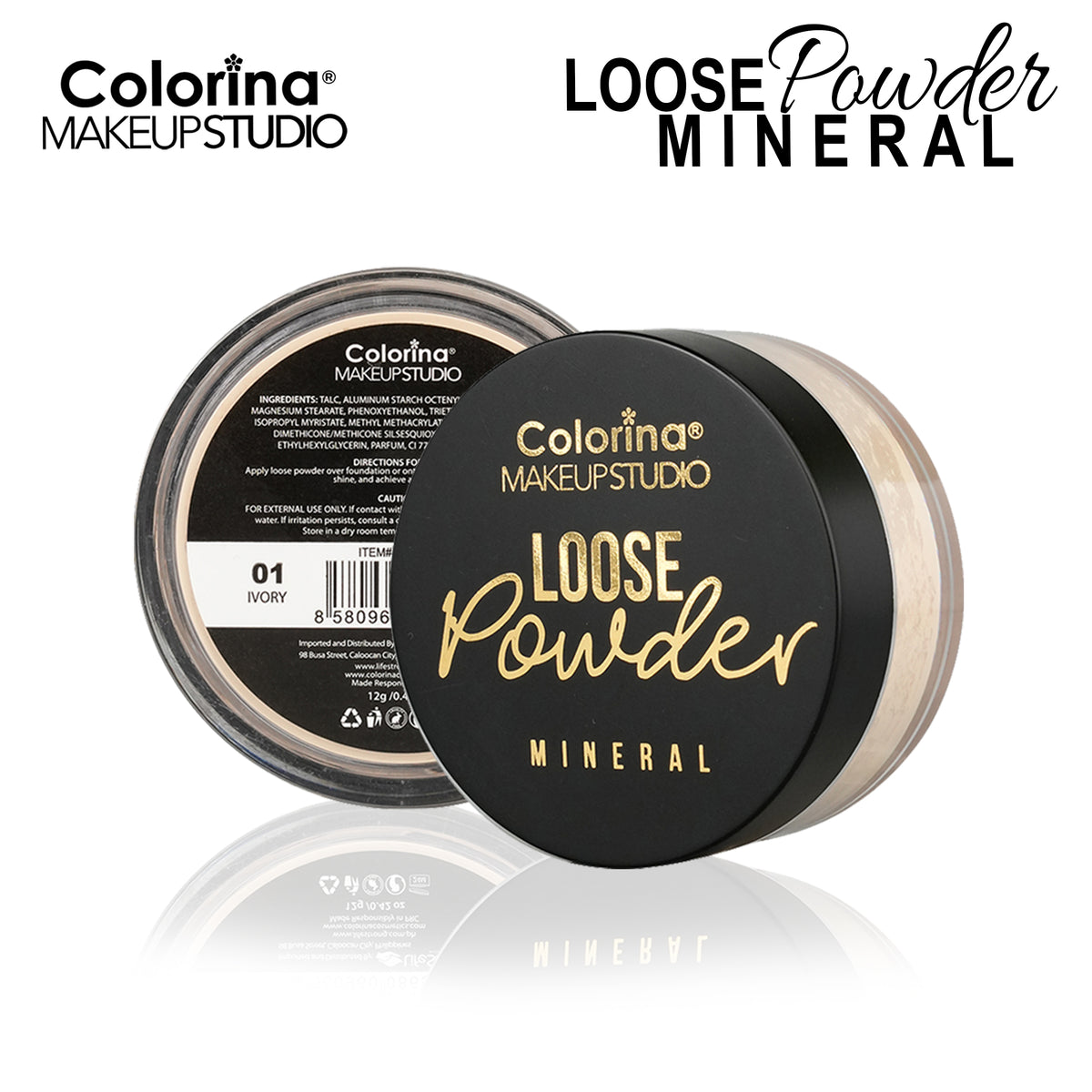 Colorina Mineral Loose Powder 12g