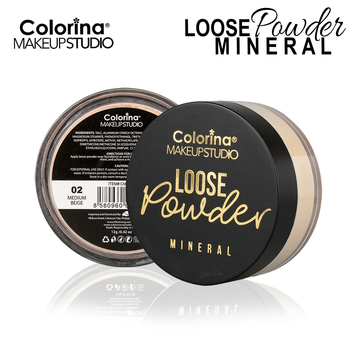 Colorina Mineral Loose Powder 12g