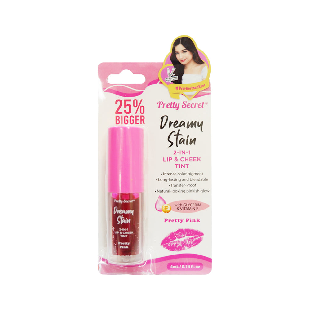 Pretty Secret Dreamy Stain 2-in-1 Lip & Cheek Tint - 4ml