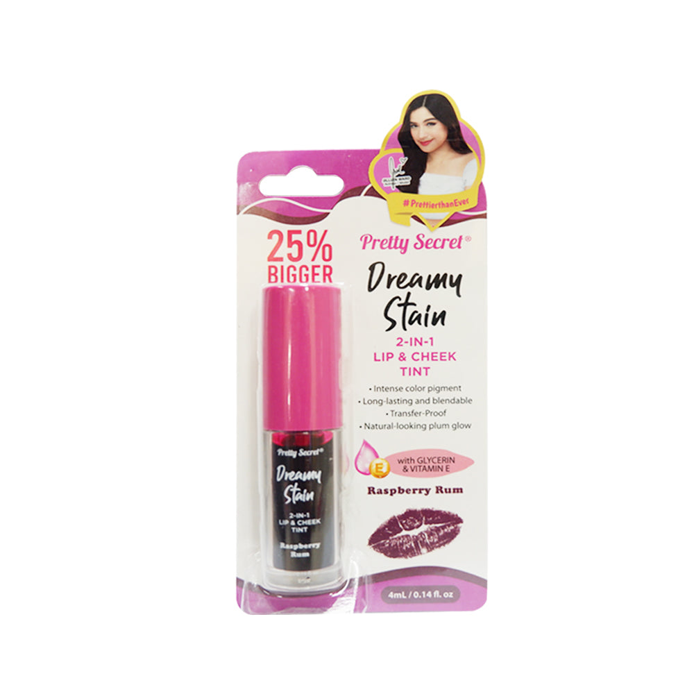 Pretty Secret Dreamy Stain 2-in-1 Lip & Cheek Tint - 4ml